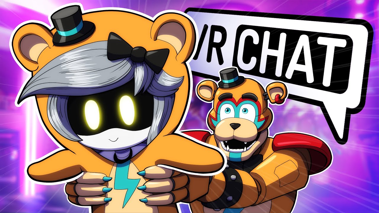 Glamrock Freddy ADOPTS Cyn! | FNAF VRChat Shenanigans!