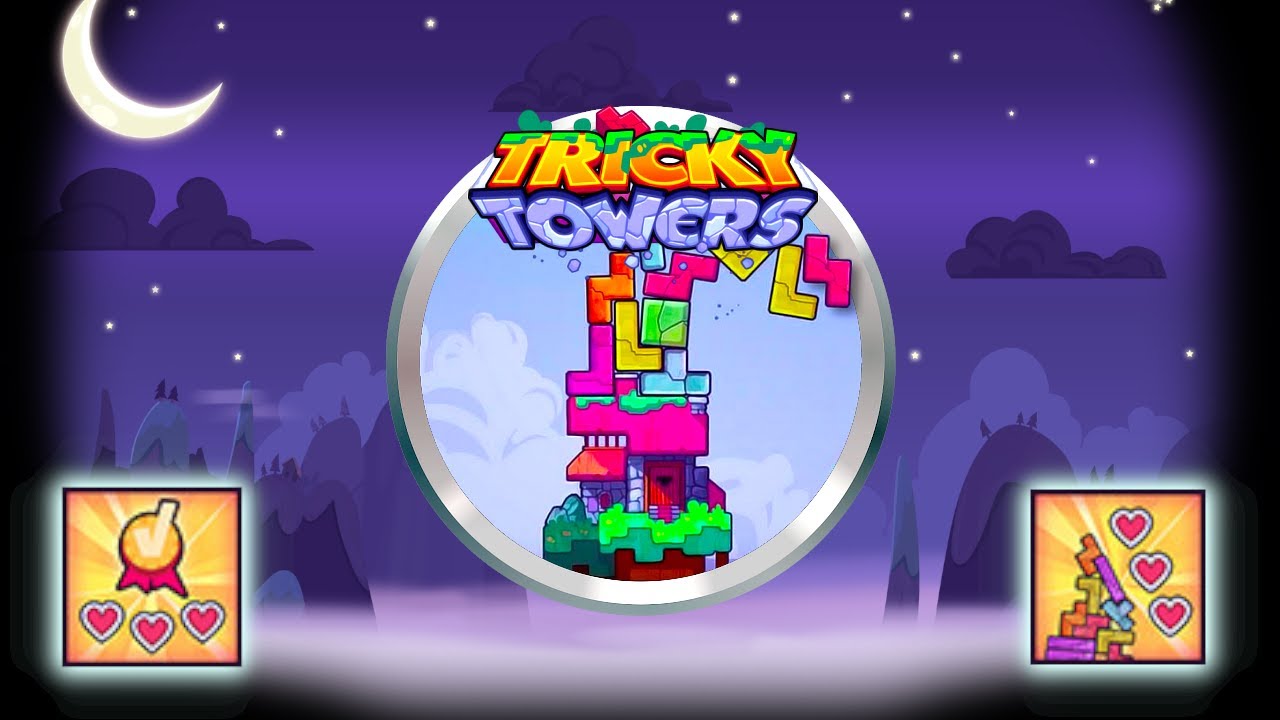 [Tricky Towers] - All Trials + Endless Achievements