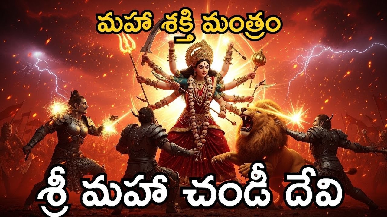 శ్రీ మహా చండీ దేవి మహా శక్తి మంత్రం | Shri Maha Chandi Devi Mantram
