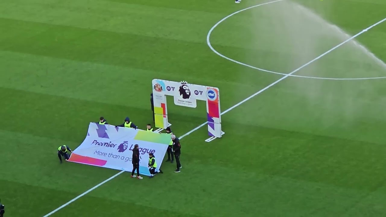 Sunderland v Brighton Dance of the Knights, Ready to Go & the Premier League Athem