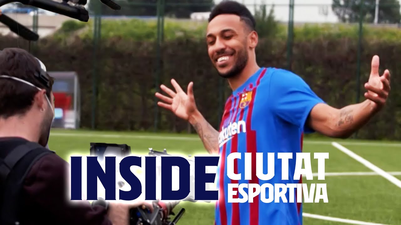 BEHIND THE CAMERAS BAR&Ccedil;A SHOOTING | INSIDE CIUTAT ESPORTIVA 🎥🔵🔴