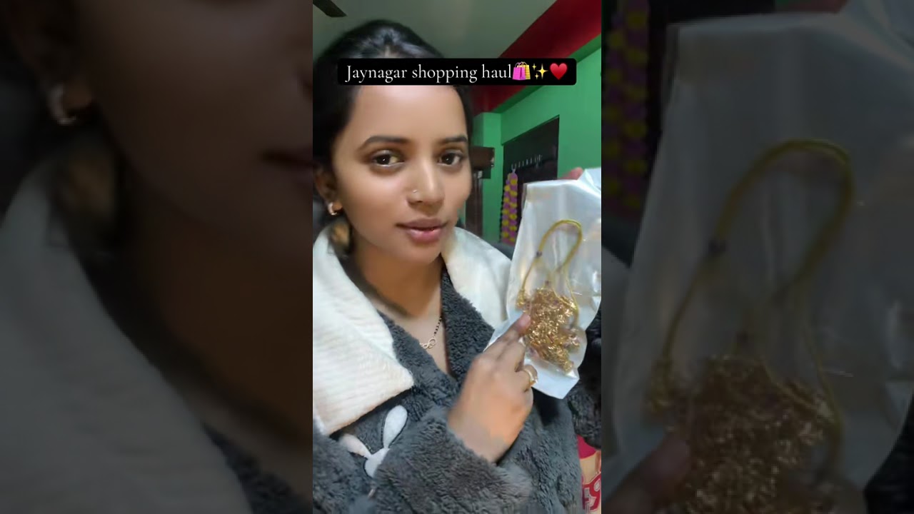 Jaynagar shopping haul 🛍️🚚