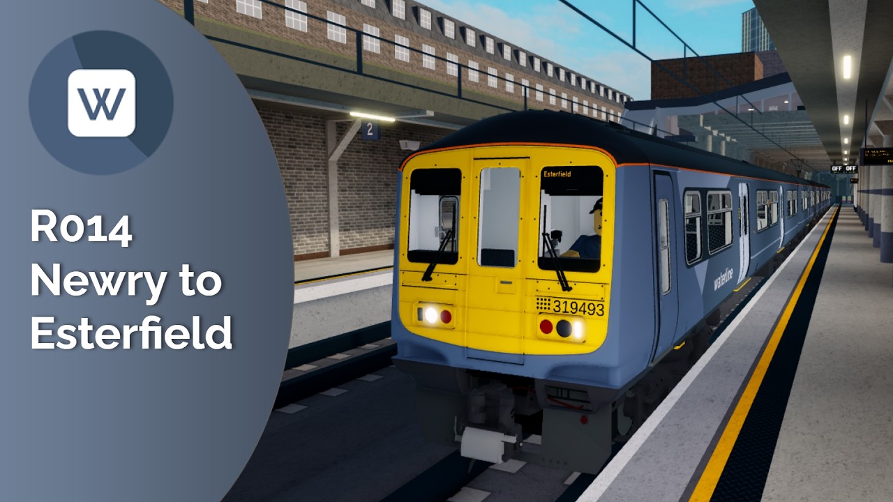 SCR v2.3: Newry to Esterfield TIMELAPSE (Class 319) - Stepford County Railway