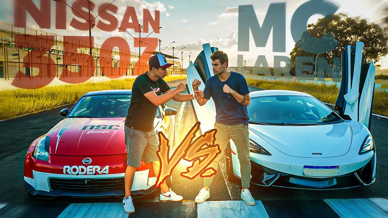 MCLAREN VS NISSAN 350Z !! ( REZENDE VS DIEGO HIGA ) [ REZENDE EVIL ]