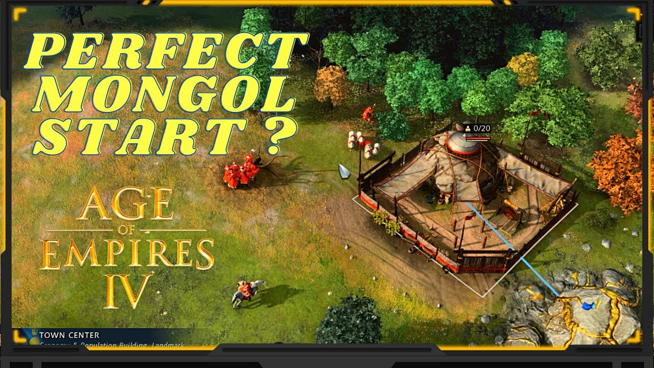 Best way to start as Mongols ? AOE4 perfect Mongol starting build order