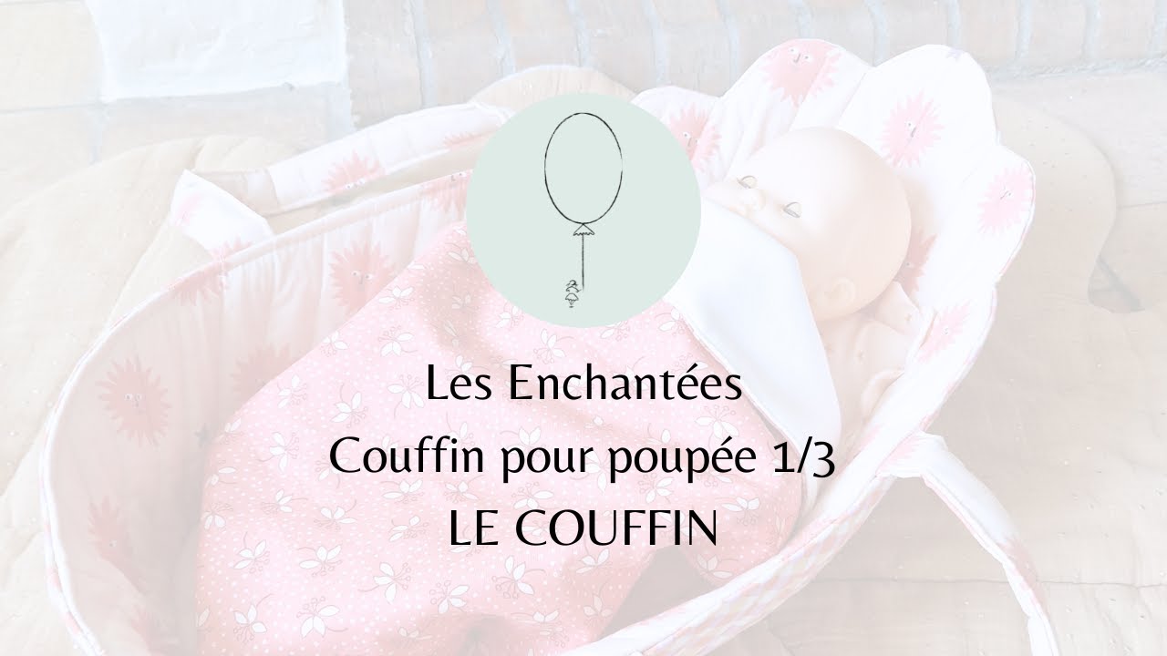Couffin pour poupée 1/3  LE COUFFIN