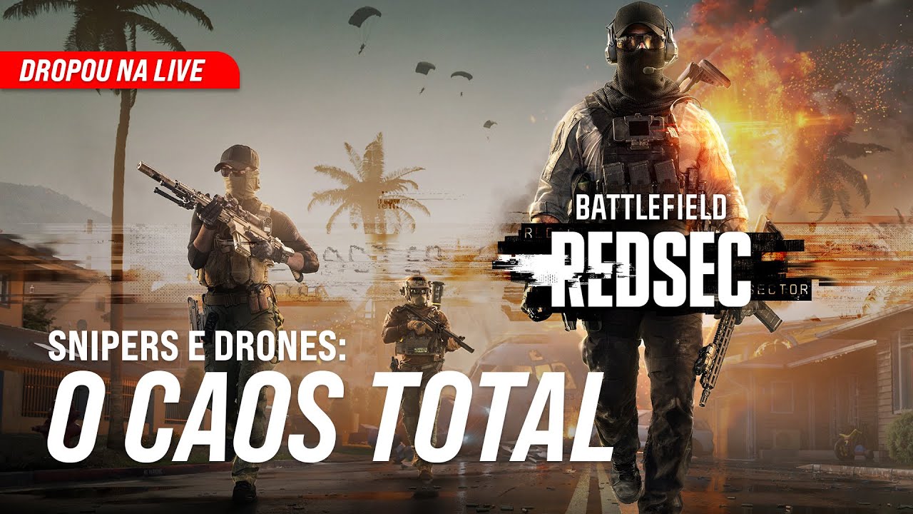 O PH ME ABANDONOU PARA COMER LANCHE! - Battlefield REDSEC | DROPOU NA LIVE