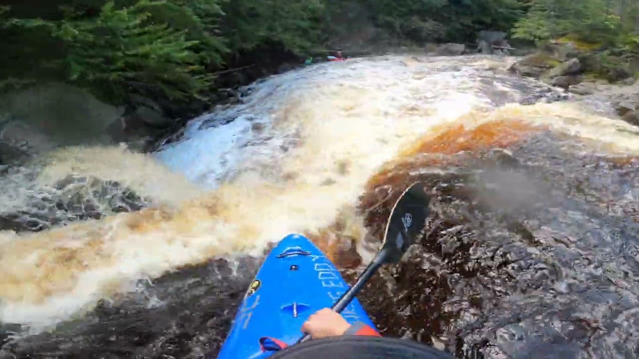 MAINE WHITE WATER, Sandy stream
