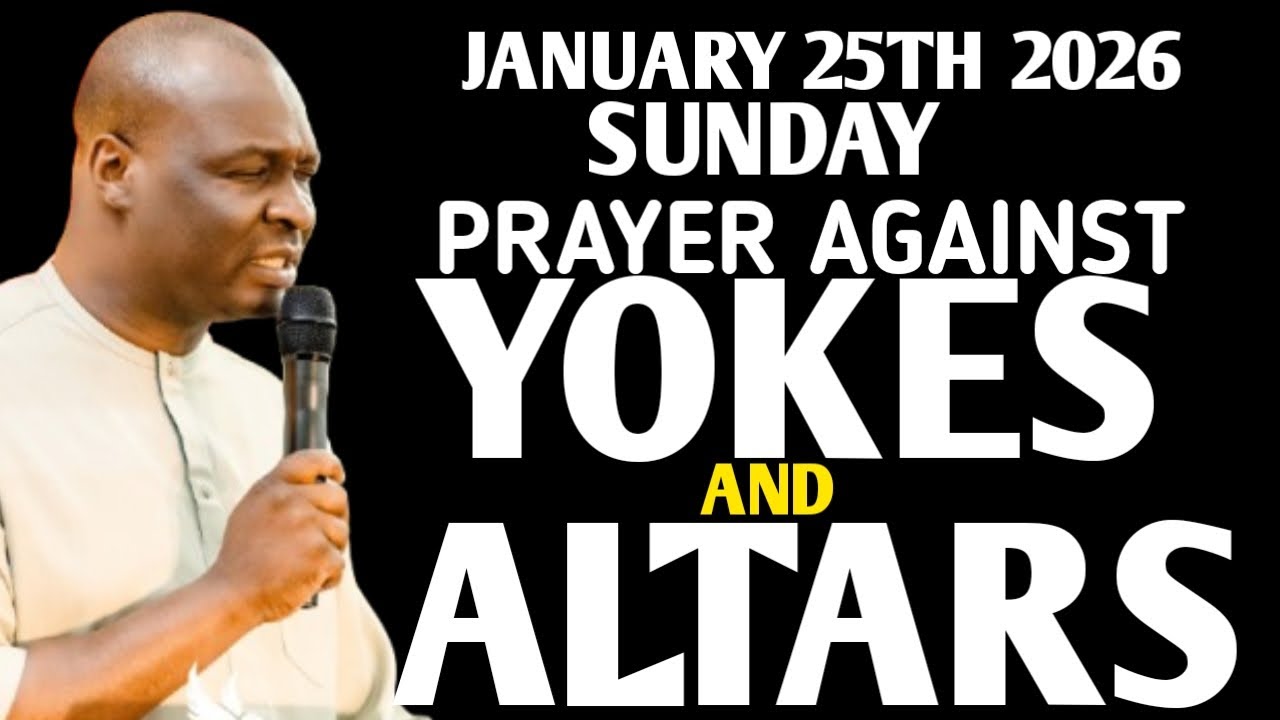 {Sunday, January 25th 2026} Destroy Altars Stagnation & Spirit of delay | Apostle Joshua Selman