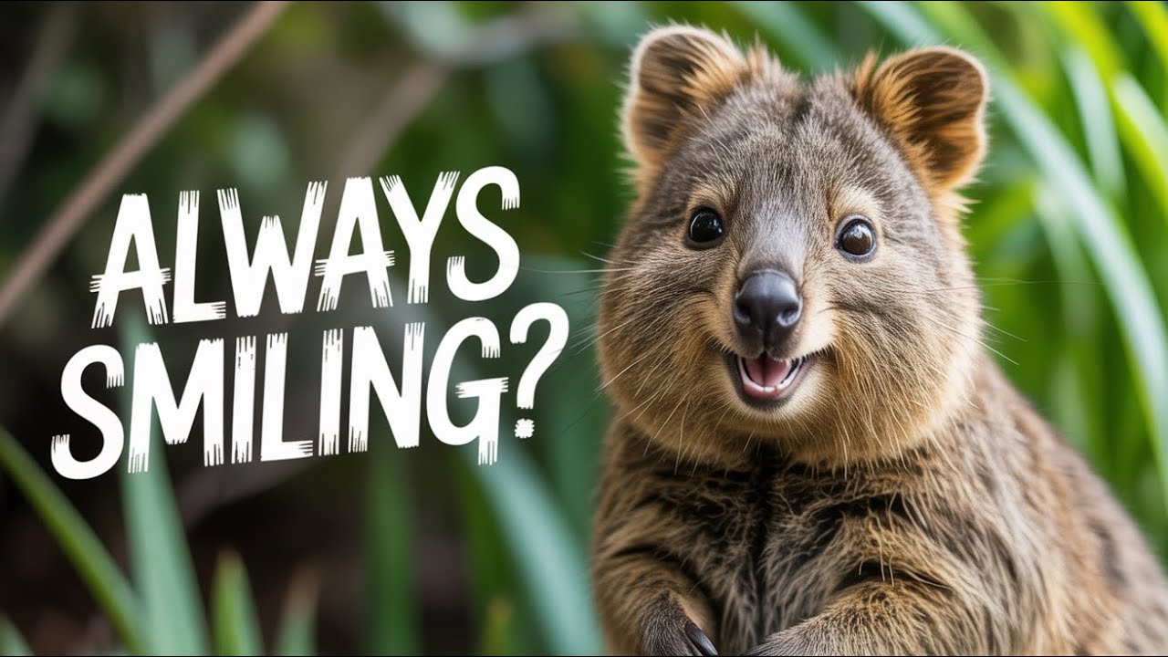 Quokkas always look like they’re smiling!