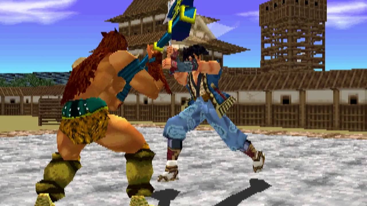Soul Edge (Namco 1995)  Attract Mode 60fps