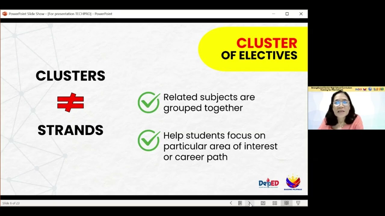 An Overview of the Strengthened Senior High School Technical Professional Track