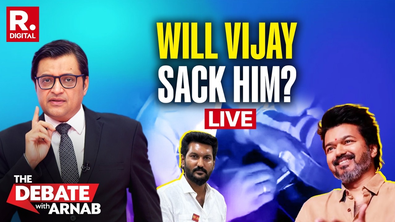 Debate With Arnab LIVE: Will Vijay Sack Minister Allegedly Seen Taking Drug In IPL Video?