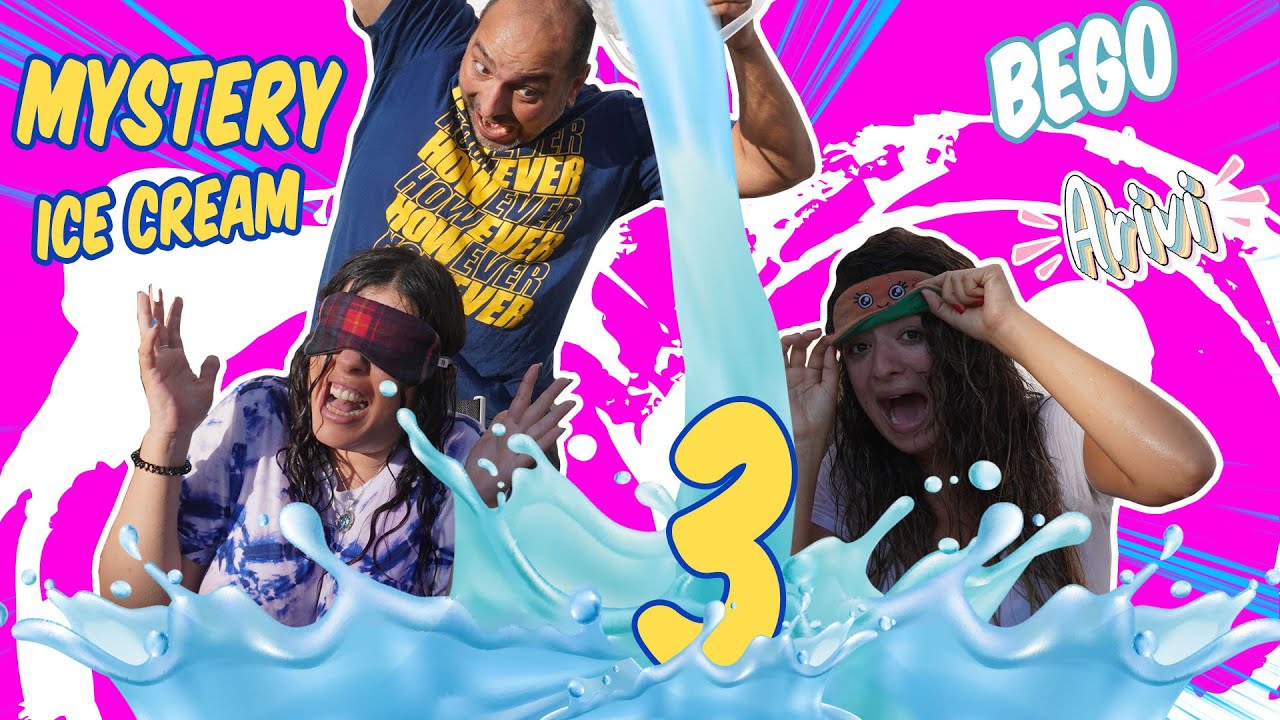 Guess the Mystery Ice Cream challenge 3!!! Momentos Divertidos