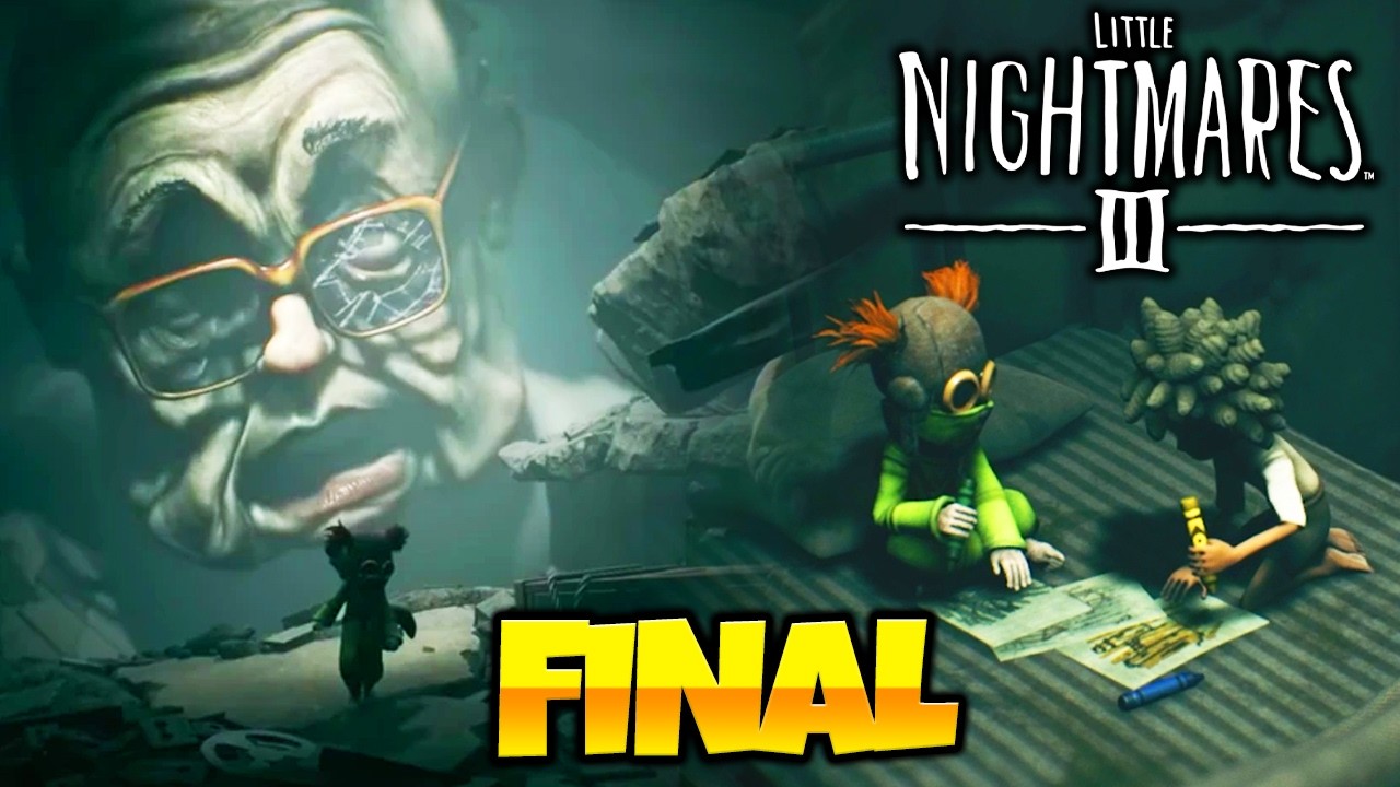 NO PUEDO CREER QUE ACABE ASI (FINAL) LITTLE NIGHTMARES 3 gameplay español