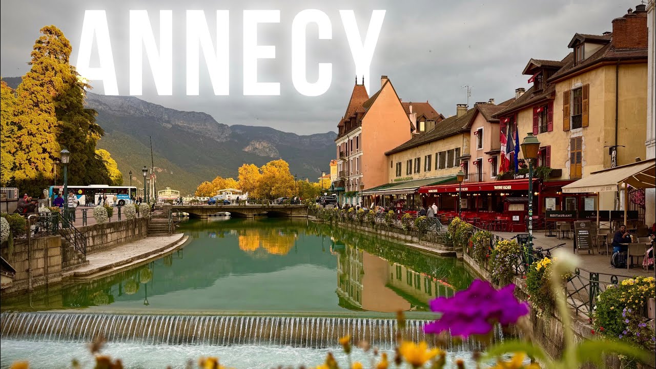 Walk Through Annecy, France 🇫🇷 | The Venice of the Alps in [4K]