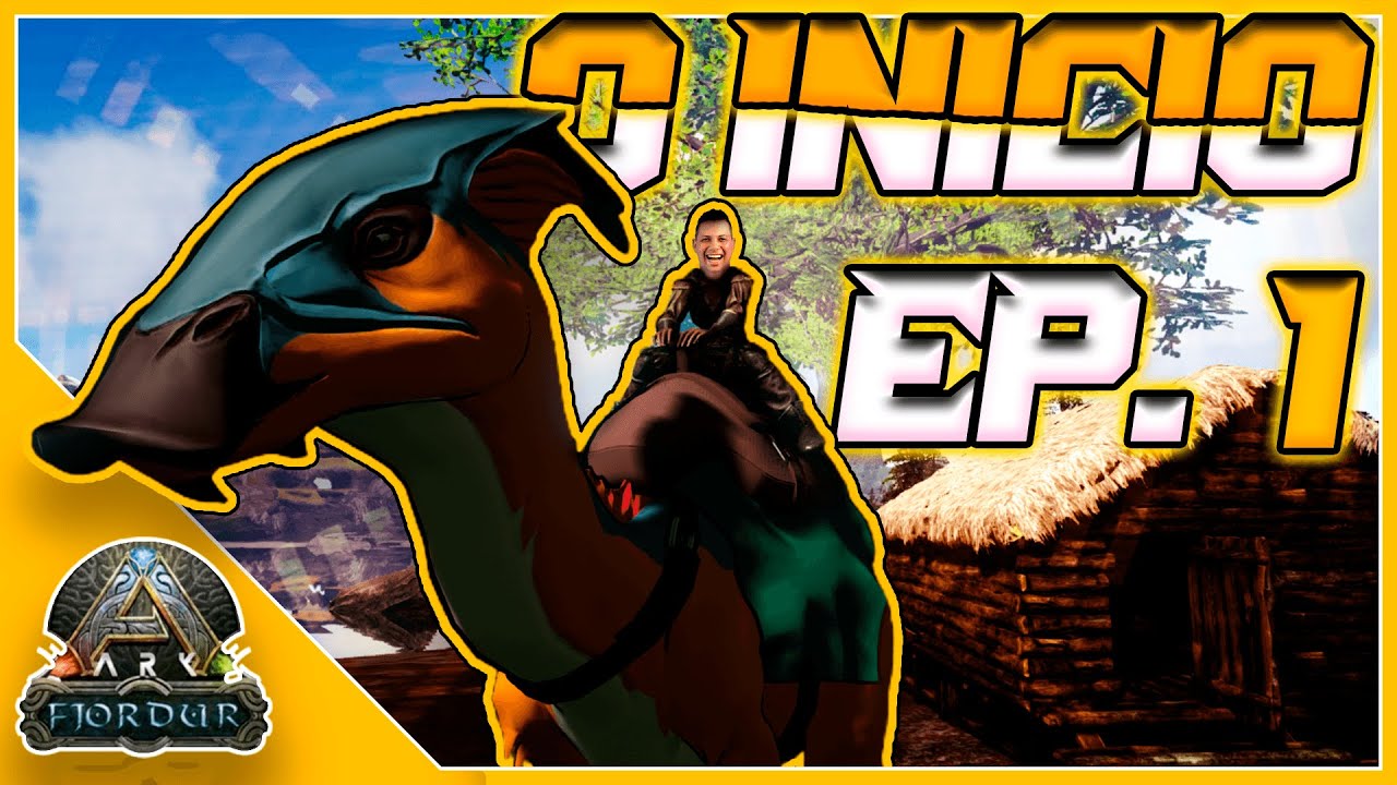 NOVA SERIE! ARK SURVIVAL FJORDUR - O INICIO 