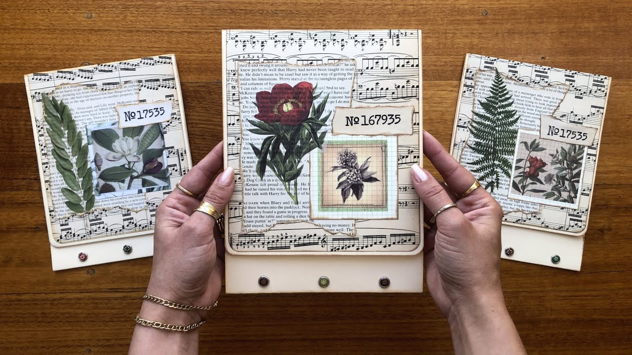 Oversized File Folder Matchbook Journal