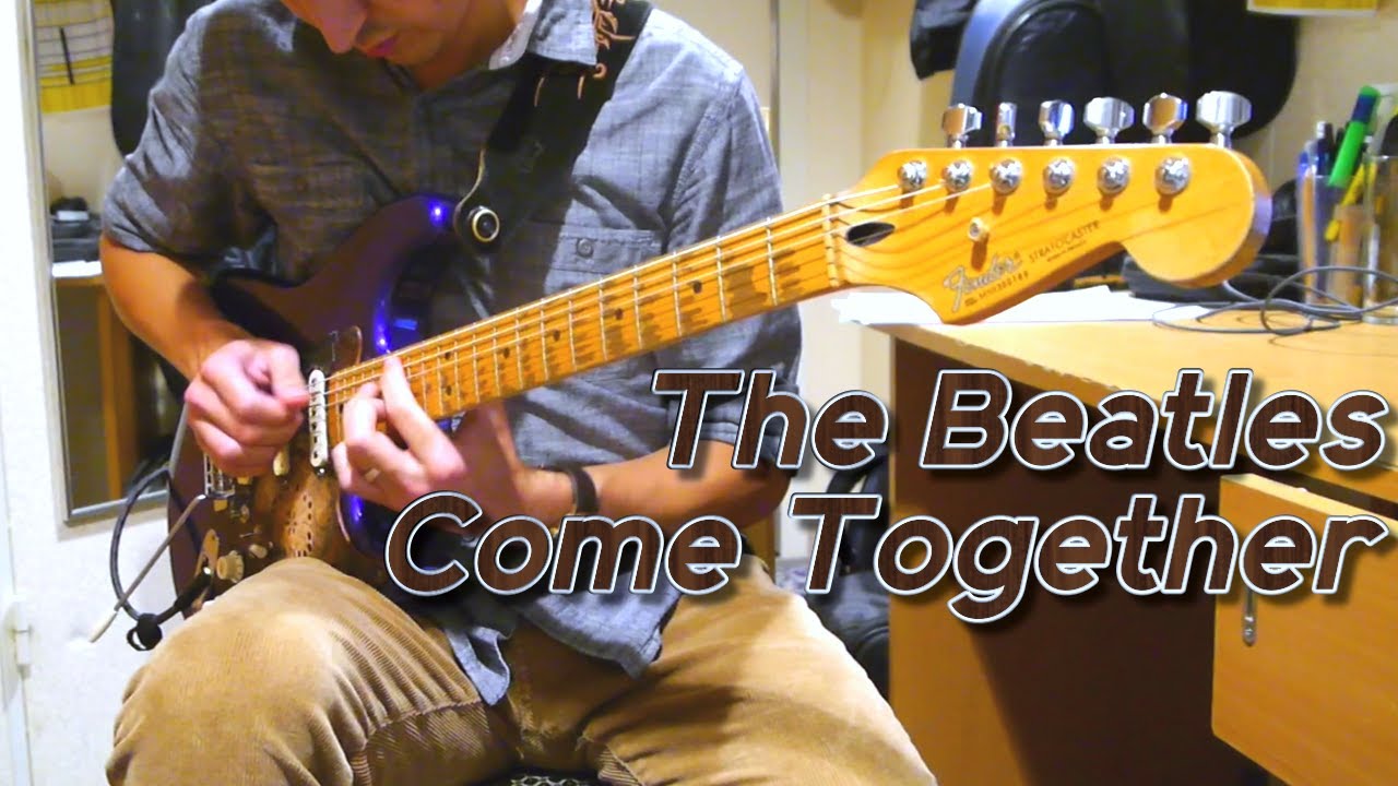 Come Together - The Beatles with some Jazz (solo guitar cover)