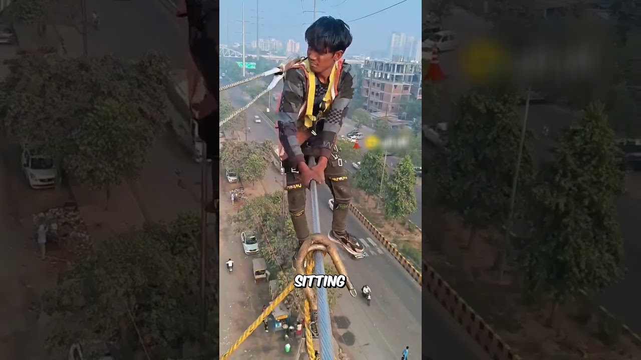 This Job Isn&rsquo;t Hard&hellip; It&rsquo;s Deadly😱#shortsvideo