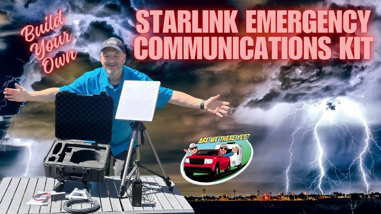 Stay connected: build your own Starlink Mini emergency communications kit!