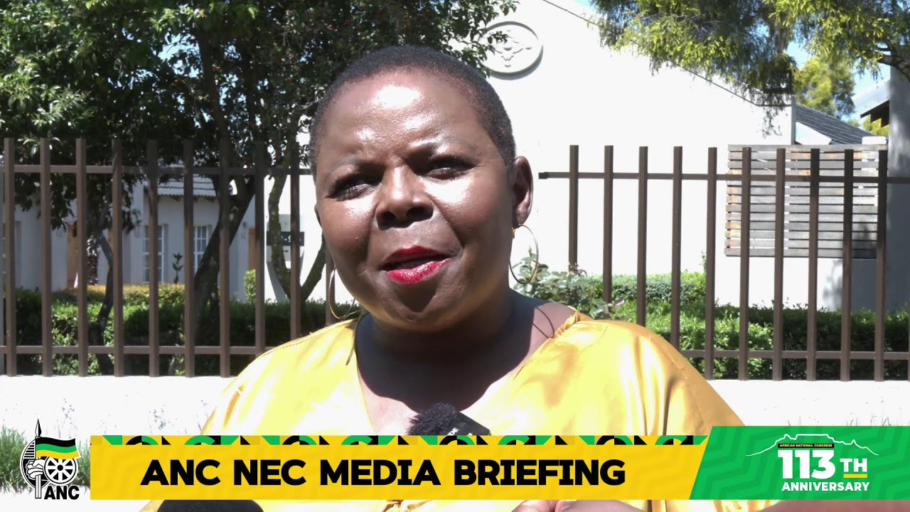 ANC NEC MEDIA BRIEFING 2025, BIRCHWOOD BOKSBURG #ANCNEC #ANC113