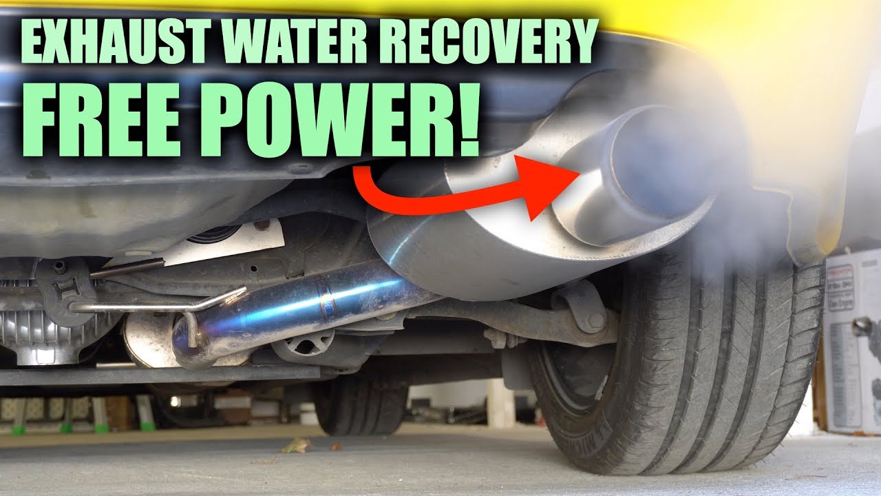 Using Exhaust Water To Make More Horsepower!