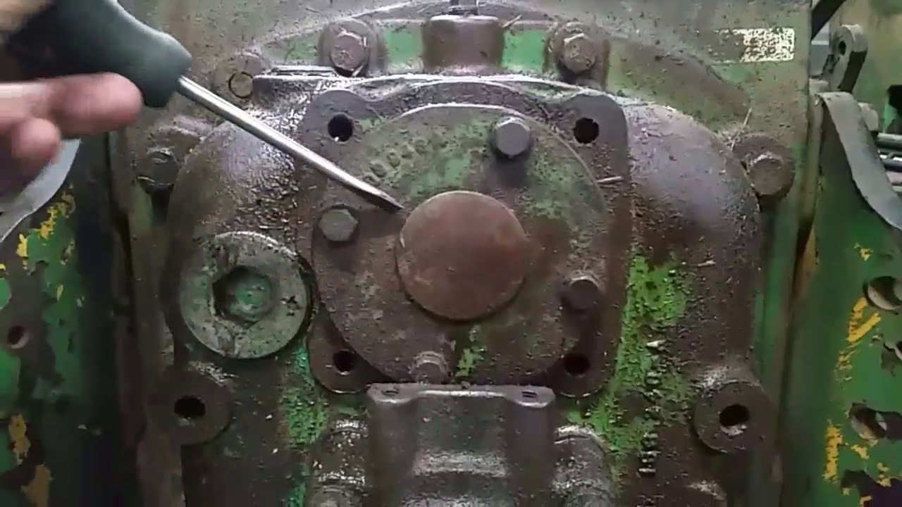 Pto drive shaft removal for Oliver tractors 1750 and larger.