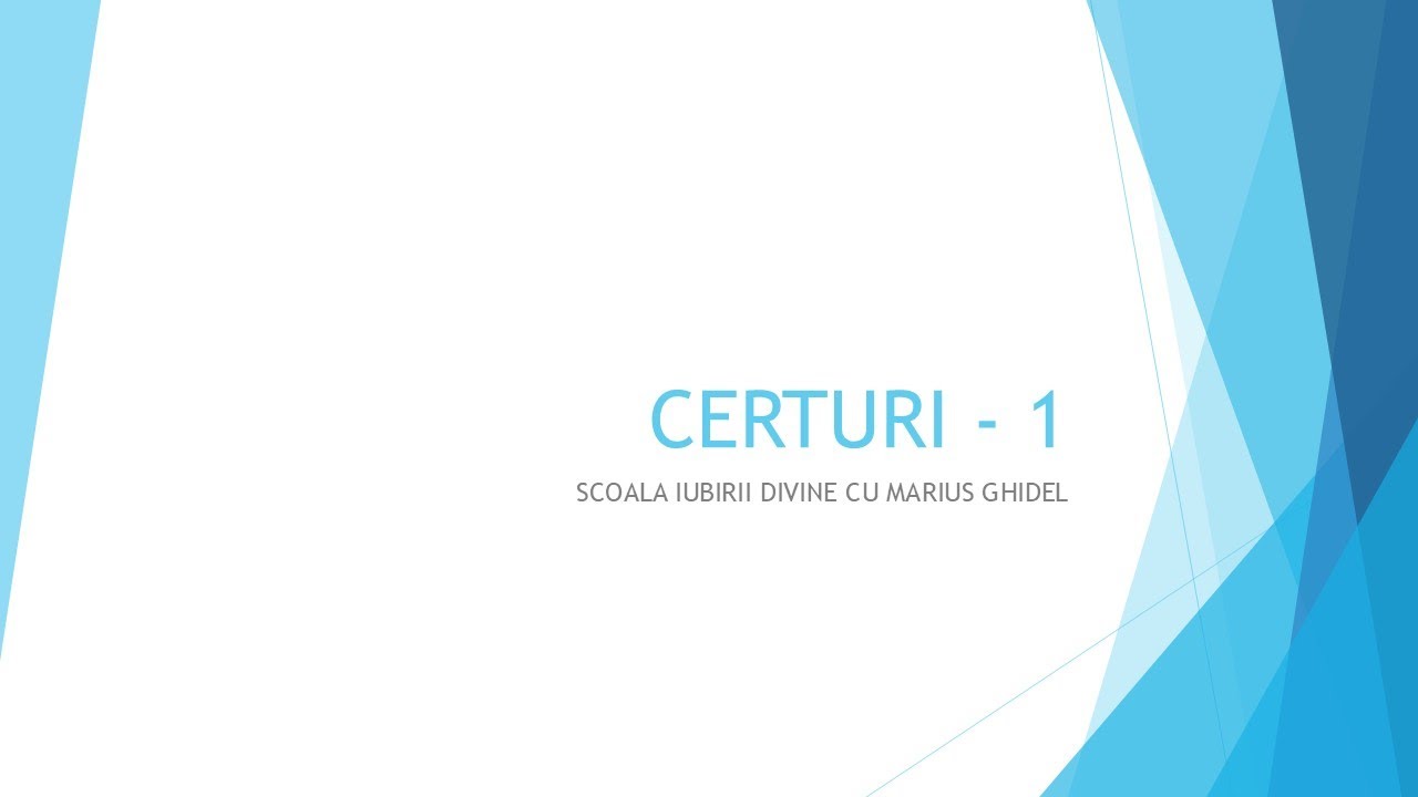 CERTURI - 1