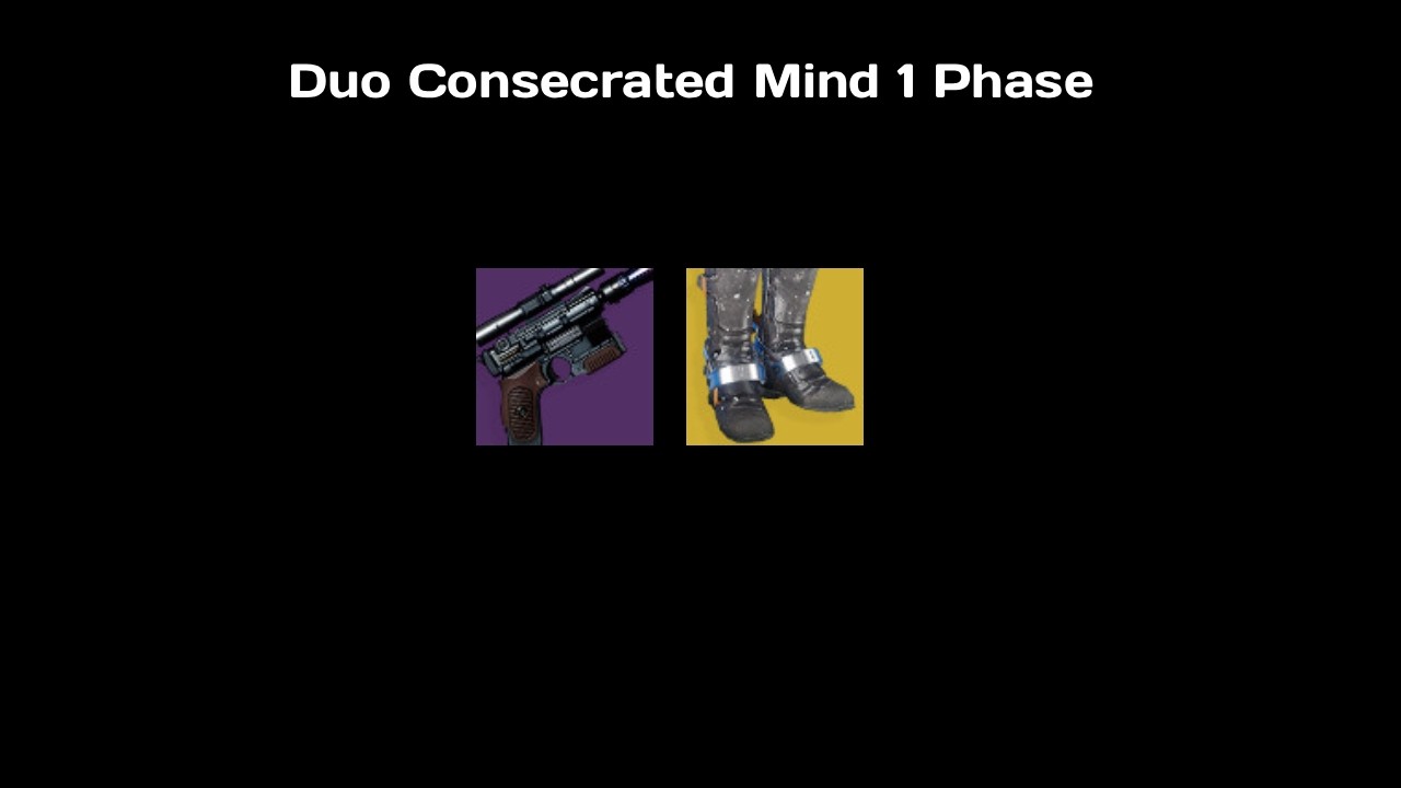 Duo 1 phase consecrated mind | Renegades
