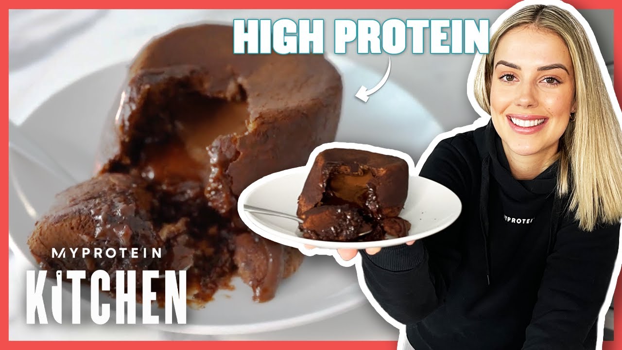 Easy To Make High-Protein Molten Chocolate Lava Cake Recipe | Myprotein