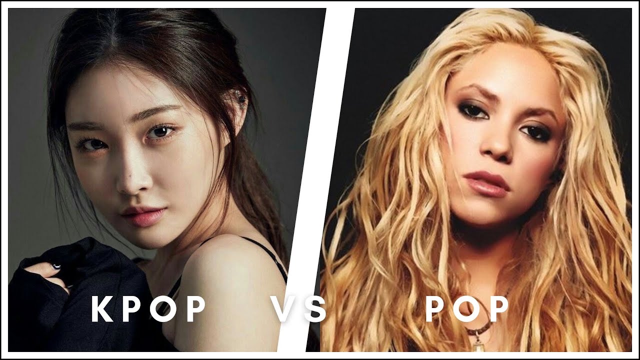 KPOP VS POP (SAME TITLE SONGS)