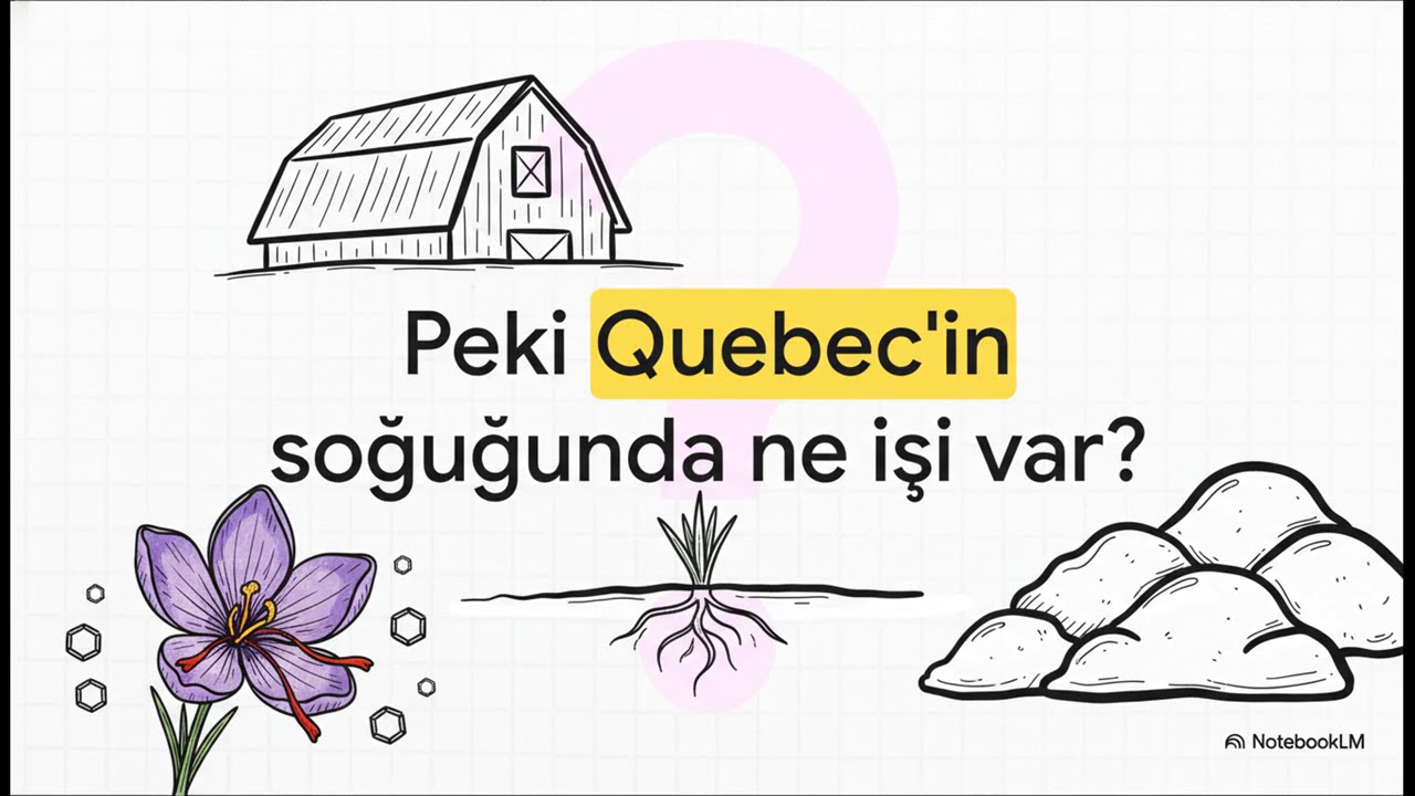Soğuk iklimlerde Safran
