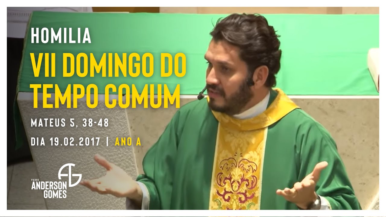 HOMILIA do 7° Domingo do Tempo Comum (Mt 5, 38-48/Ano A) - 19/02/17