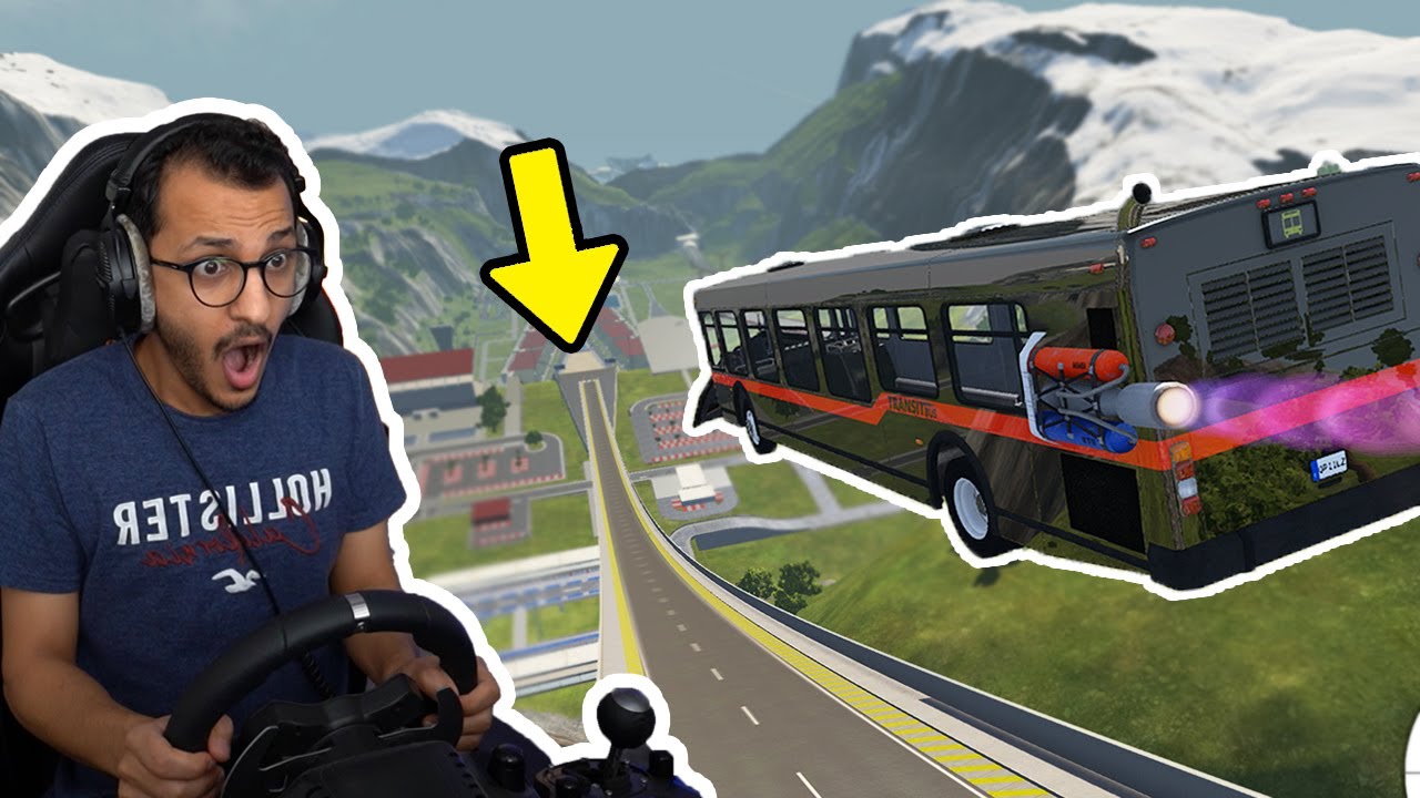 محاكي الحوادث | أطول نطة في العالم ! BeamNG