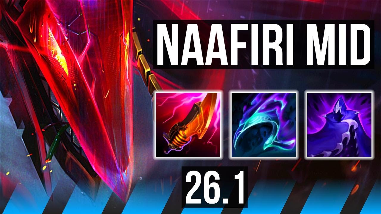 NAAFIRI vs VIKTOR (MID) | EUW Master | 26.1