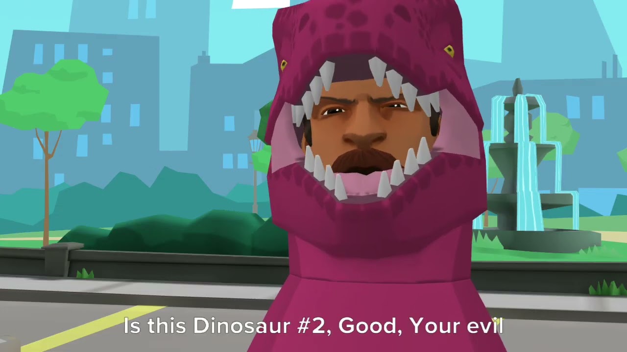 Evil Dinosaur #2 ungrounds Dark Evil Dinosaur/Grounded