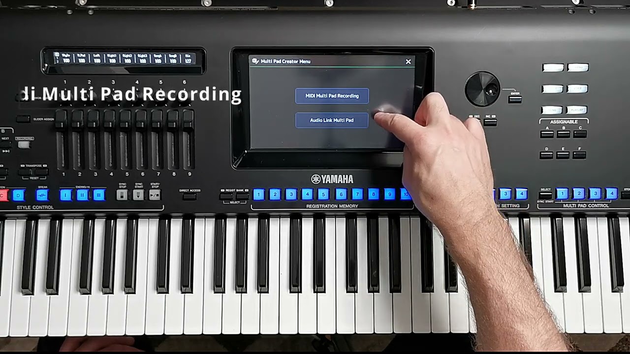 Utilizare & Editare Multi Pad Yamaha-Genos Tutorial nr. 7