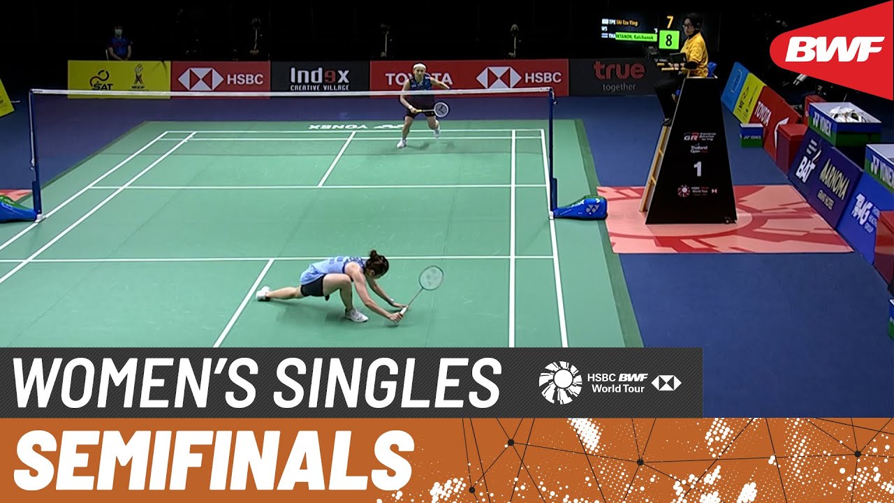 GR TOYOTA GAZOO RACING Thailand Open 2022 | Tai Tzu Ying (TPE) vs. Ratchanok Intanon (THA) | SF