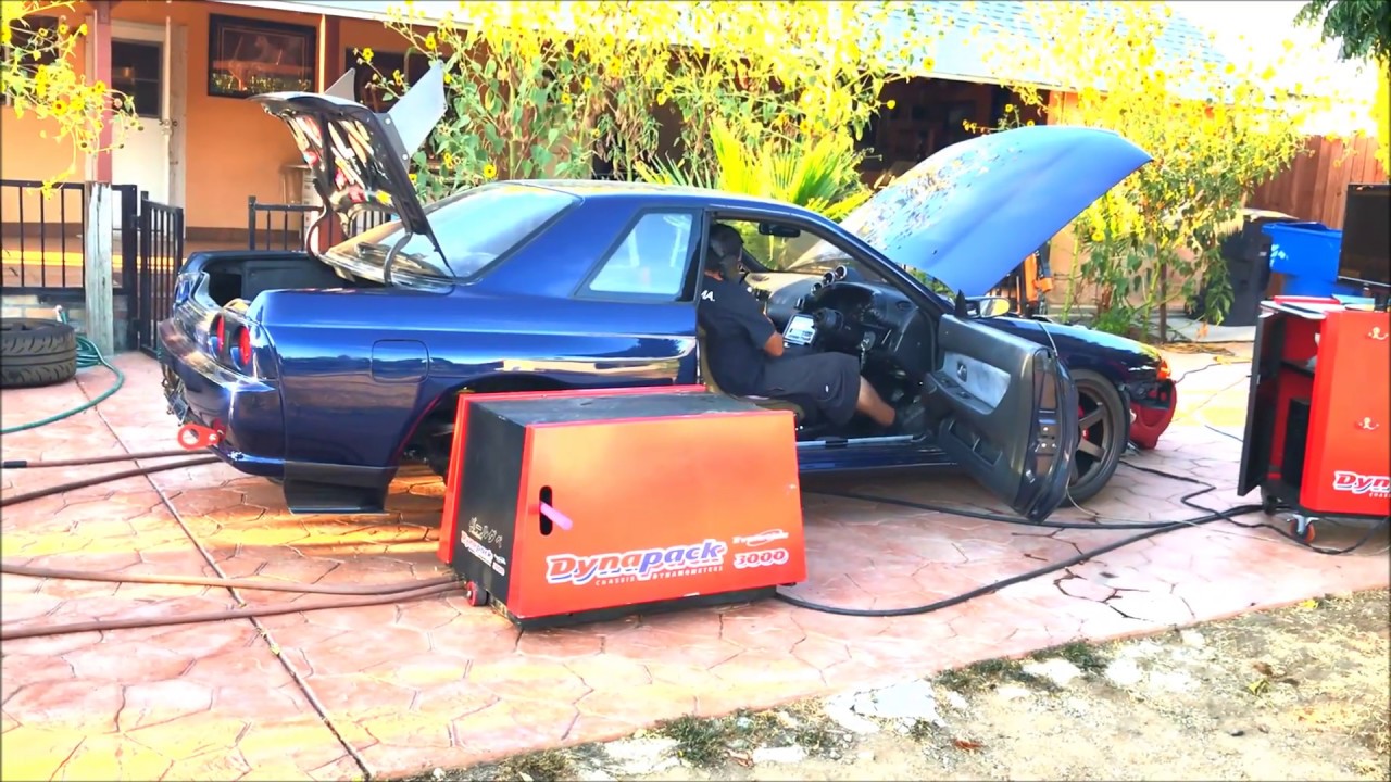 R32 Skyline GTR Borgwarner S257SX-E RB26 Dyno