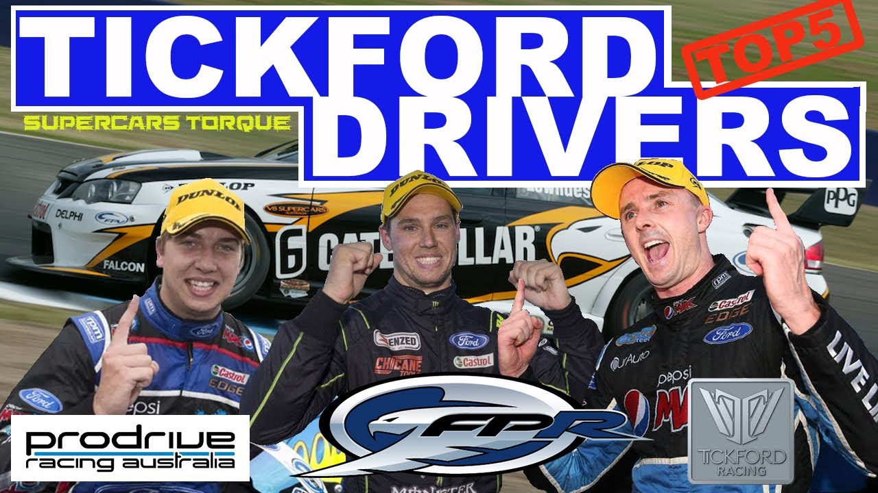 The Top 5 Tickford/FPR/Prodrive Drivers - V8 Supercars Torque