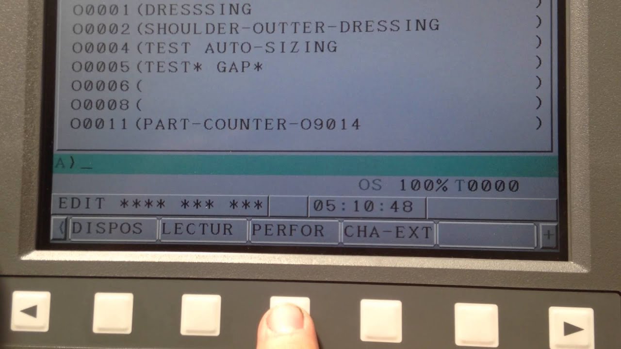 Como pasar programas de una Maquiina con Control Fanuc a un USB