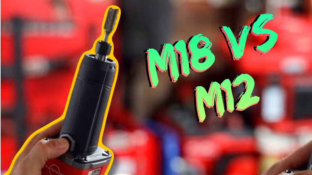 NEW M18 Milwaukee Die Grinder vs M12: Which One Should You Choose?