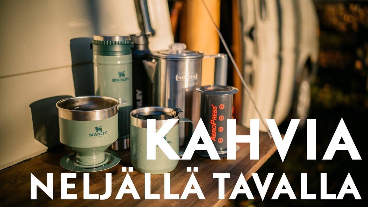 VAN LIFE | KAHVIA NELJÄLLÄ TAVALLA - VAIHTOEHTO NOKIPANNUKAHVILLE
