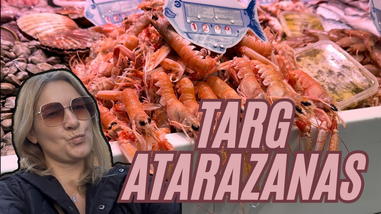 Mercado Central de Atarazanas. Park w Maladze.Transport z centrum Malagi na lotnisko.Malaga vlog #6