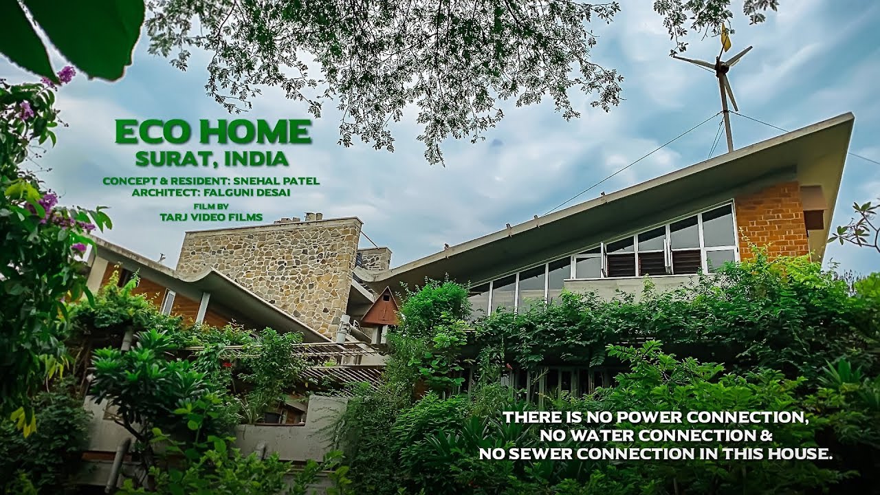 ECO HOME: No Power, Water & Sewer connection in this house.