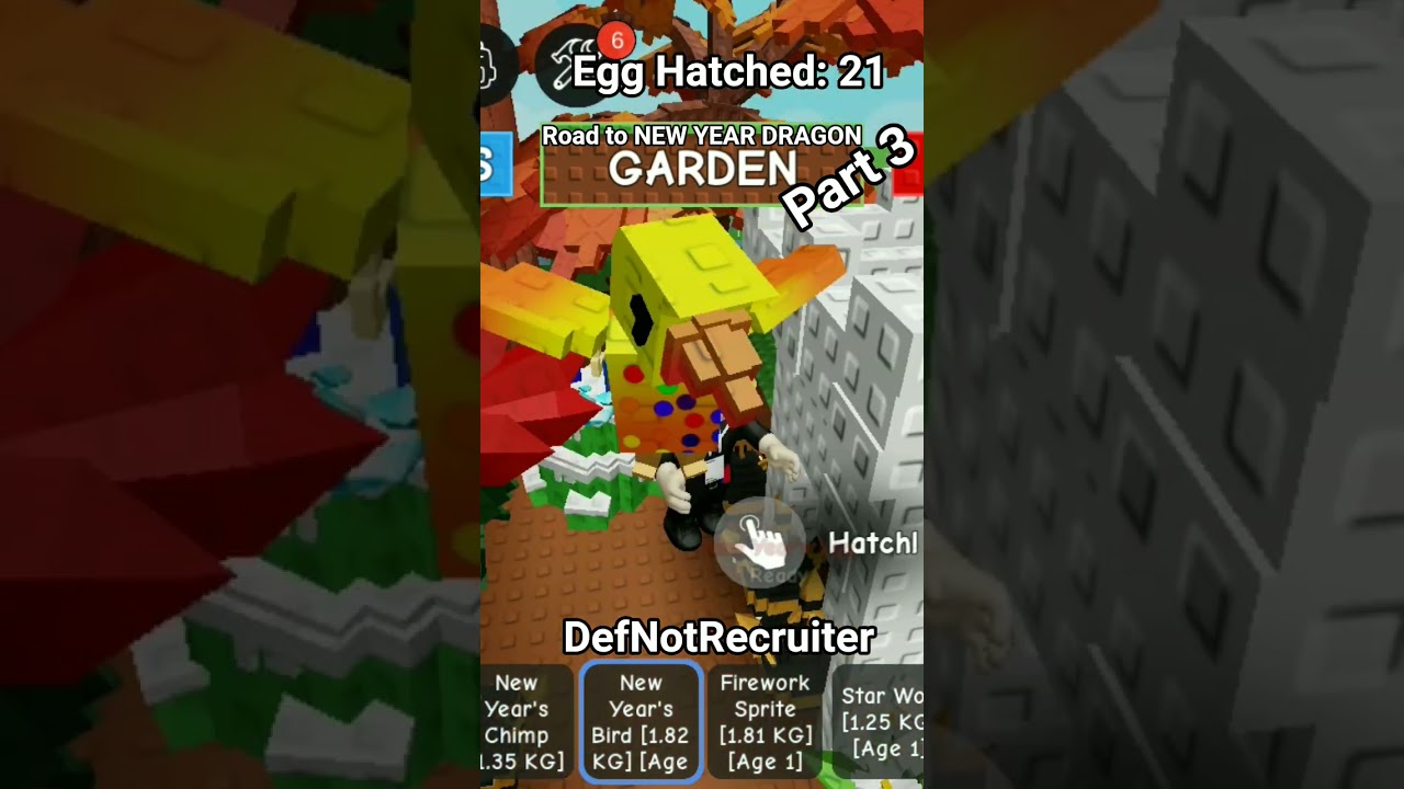 Hatching NEW YEAR EGG | PART 3 | 