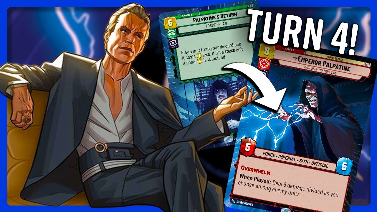 Засада и реанимация! | Драйден Реаниматор Красный | Профиль колоды Star Wars Unlimited