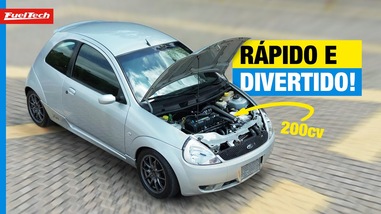 Ka XR 1.6 turbo 200cv para dia a dia e pista!