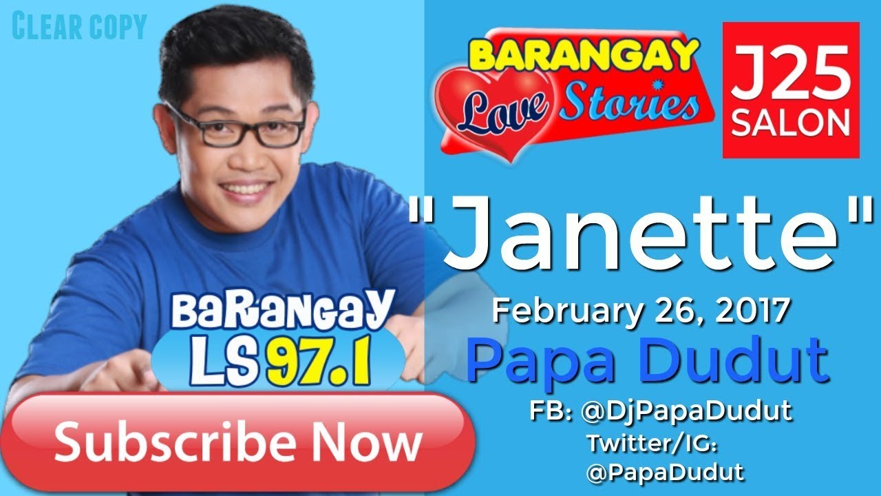 Barangay Love Stories February 26, 2017 Janette